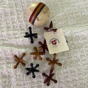 NWT TenderHeart Treasures jacks and ball set